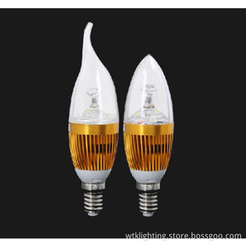 LED Candle Lights with 100 to 240V AC, 50 to 60Hz Rated Voltage and 3W Rated Power